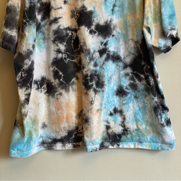 Space Jam 2X short sleeve t-shirt tie dye Lebrun James basketball Looney Tunes - Picture 7 of 7